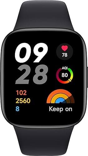 Montre Connectée Xiaomi Redmi Watch 3 Active Étanche Noir