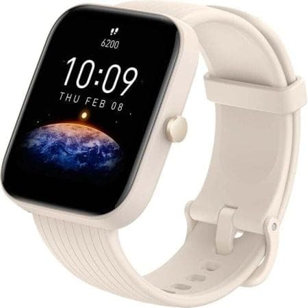 Montre Connectée Amazfit Bip 3 Pro Noir/Rose/Crème 4 Montre Connectée Amazfit Bip 3 Pro Étanche Crème
