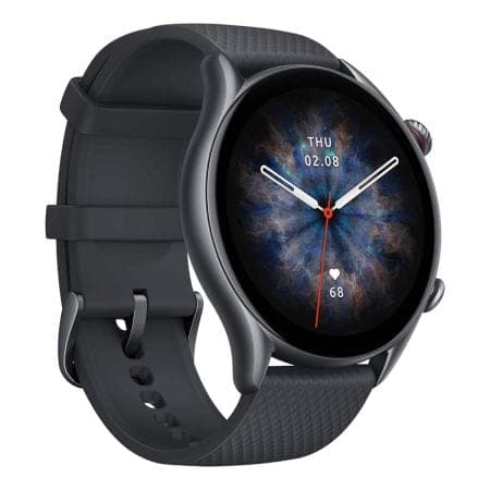 Montre Connectée Amazfit GTR 3 Pro Noir 2 Montre Connectée Amazfit GTR 3 Pro Aluminium Étanche Noir