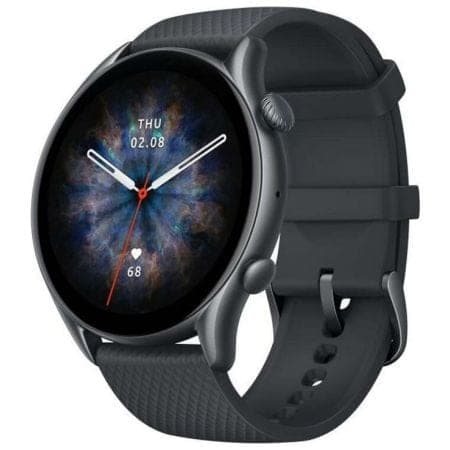 Montre Connectée Amazfit GTR 3 Pro Noir 1 Montre Connectée Amazfit GTR 3 Pro Aluminium Étanche Noir