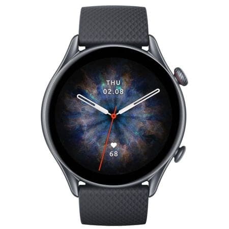 Montre Connectée Amazfit GTR 3 Pro Noir 3 Montre Connectée Amazfit GTR 3 Pro Aluminium Étanche Noir