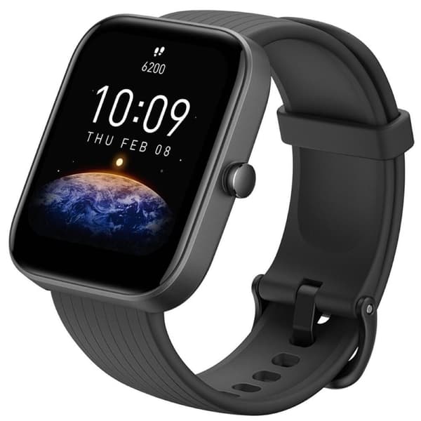 Montre Connectée Amazfit Bip 3 Pro Noir/Rose/Crème 1 Montre Connectée Amazfit Bip 3 Pro Étanche Noir